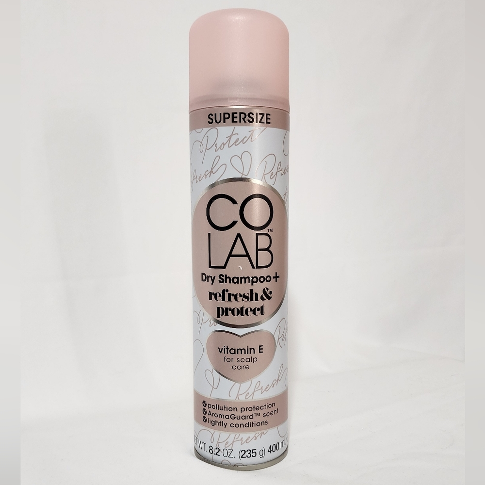 COLAB Dry Shampoo Refresh & Protect With Vitamin E, Scalp Care (8.2 Oz)